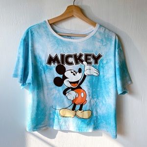 Disney Mickey Tie Dye Boxy Tee